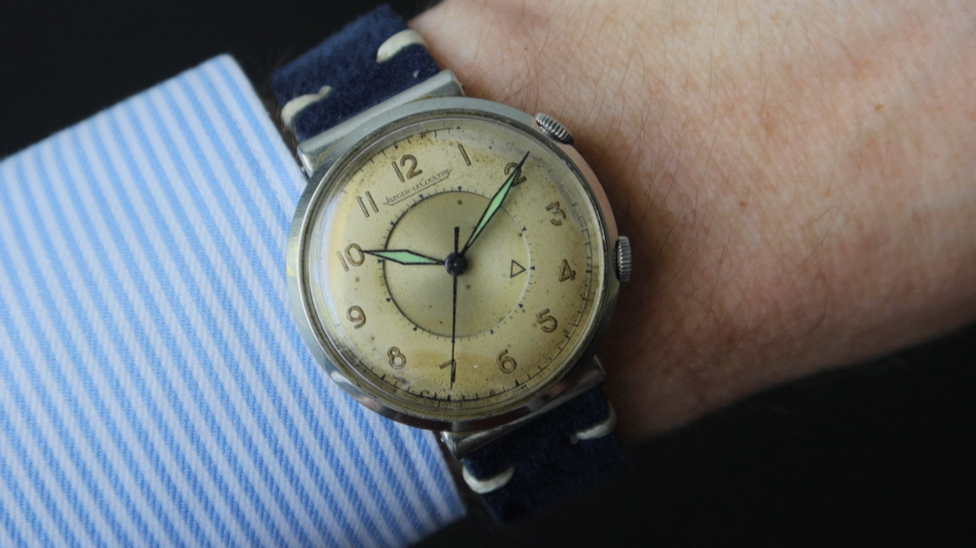 Jaeger LeCoultre reference 3150 Memovox Wrist Alarm — Life on the